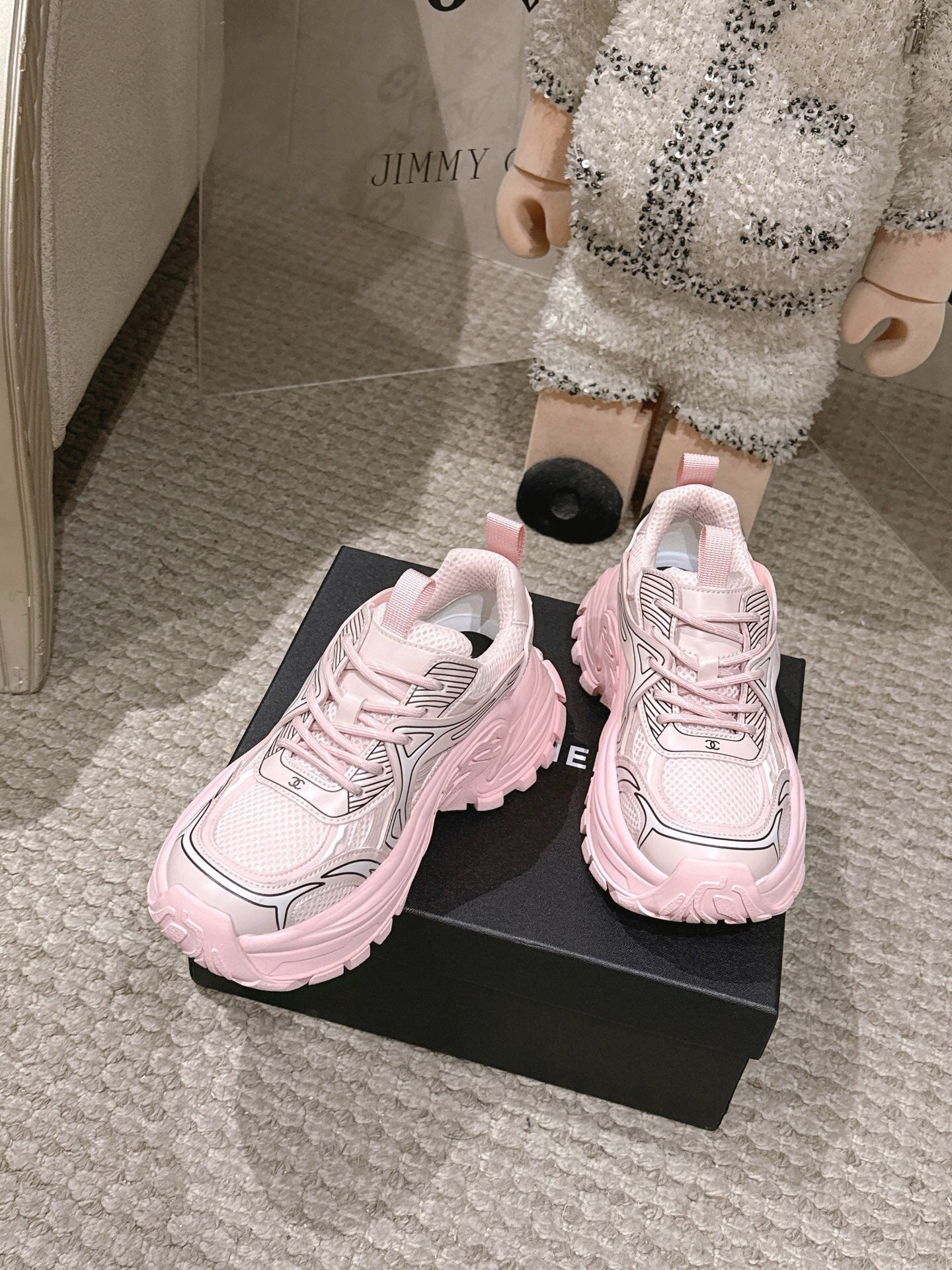 Chanel Pink Sneakers — Women's Preorder