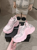 Chanel Pink Sneakers — Women's