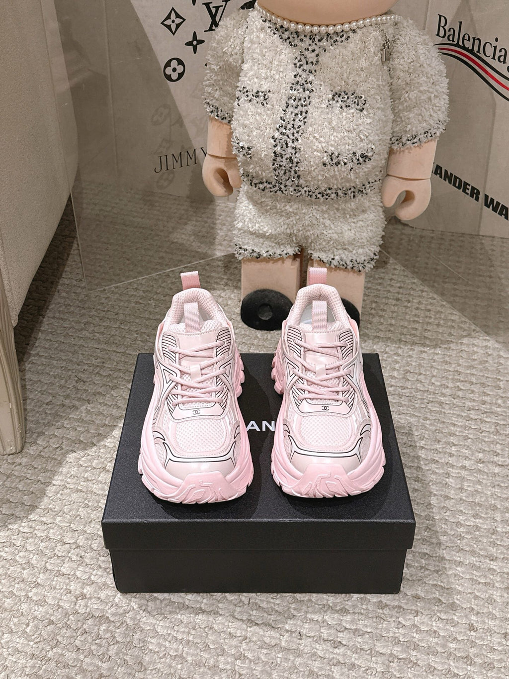 Chanel Pink Sneakers — Women's Preorder